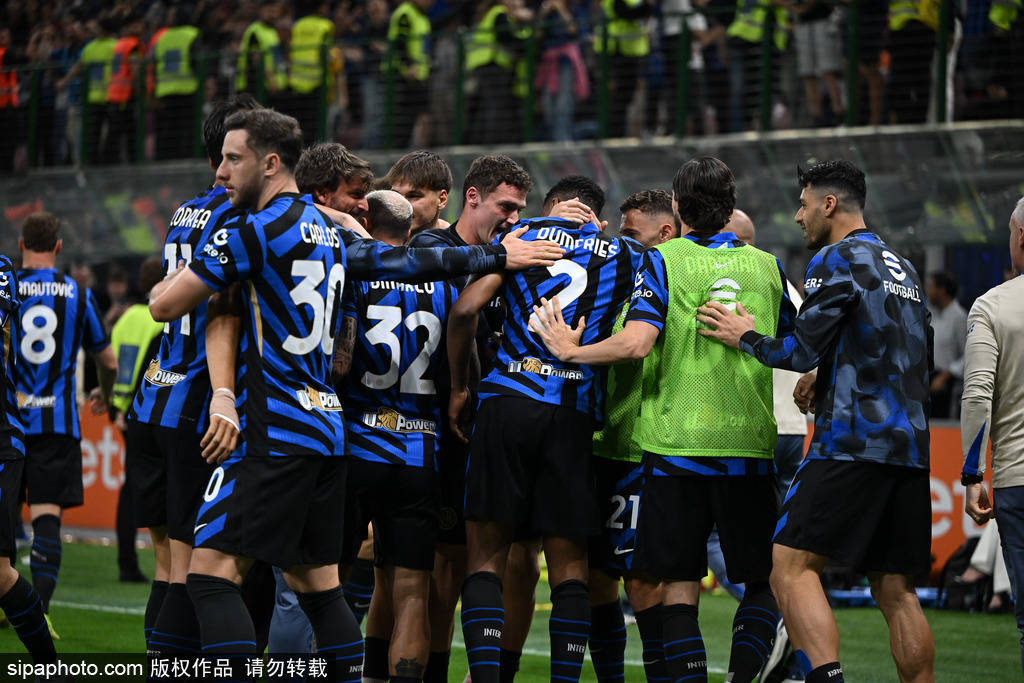 意甲-比塞克破门+送点 国米2-2遭拉齐奥绝平落后榜首1分
