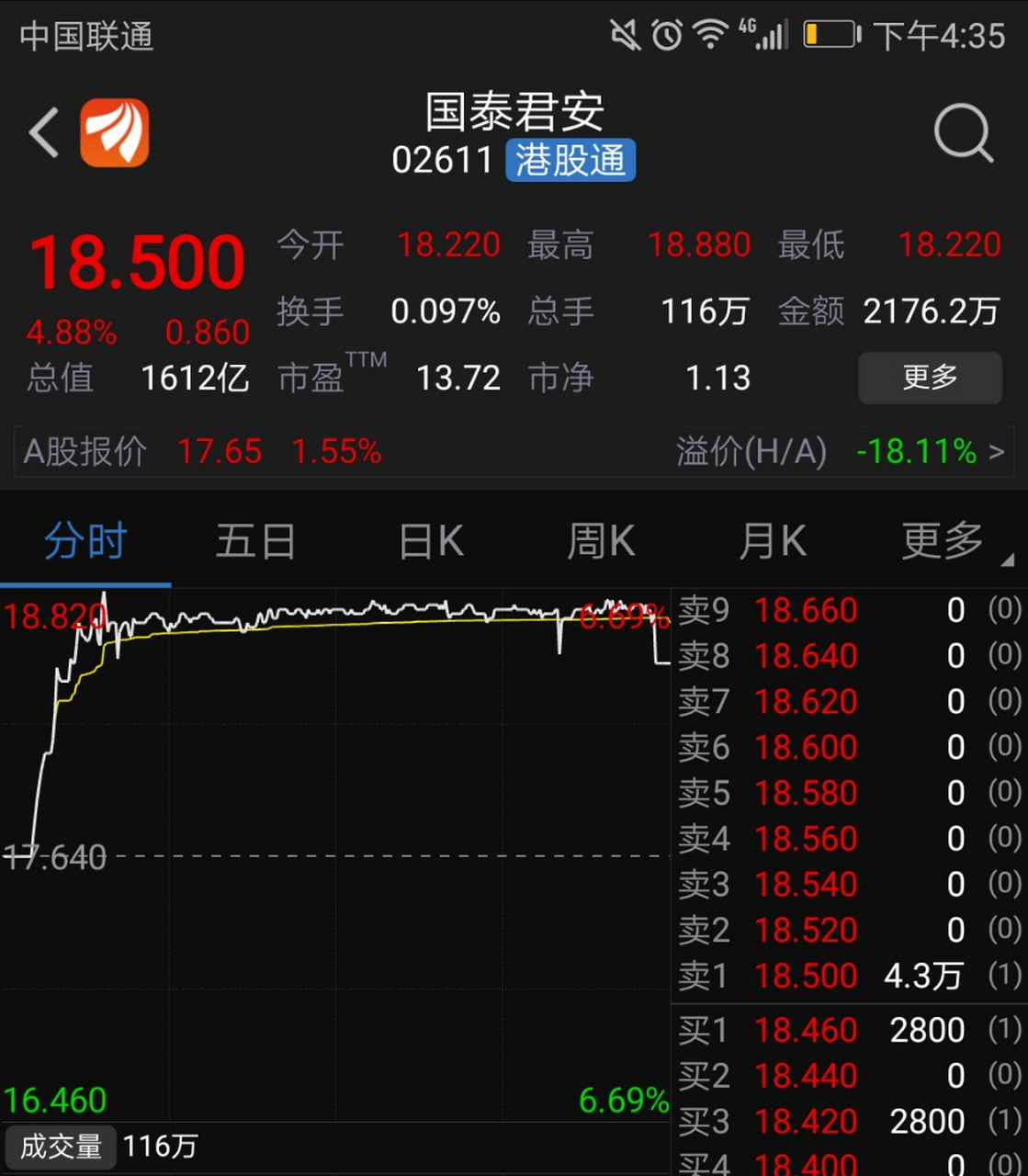 港股海通证券(港股海通证券股价)